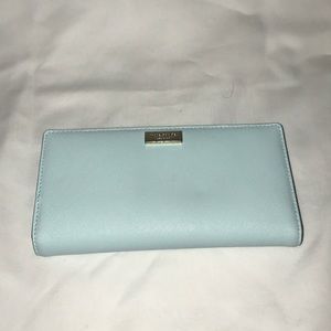Light blue/mint green Kate Spade Wallet